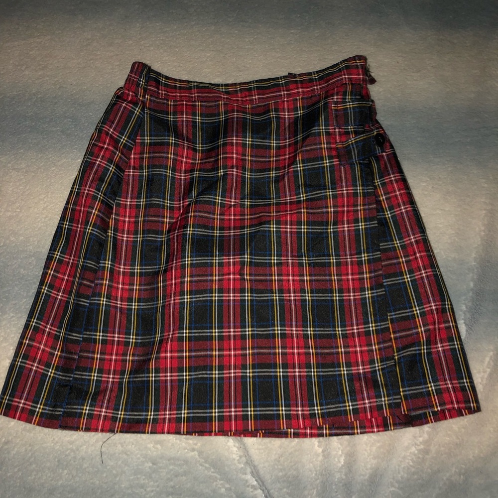 Cute plaid skirt